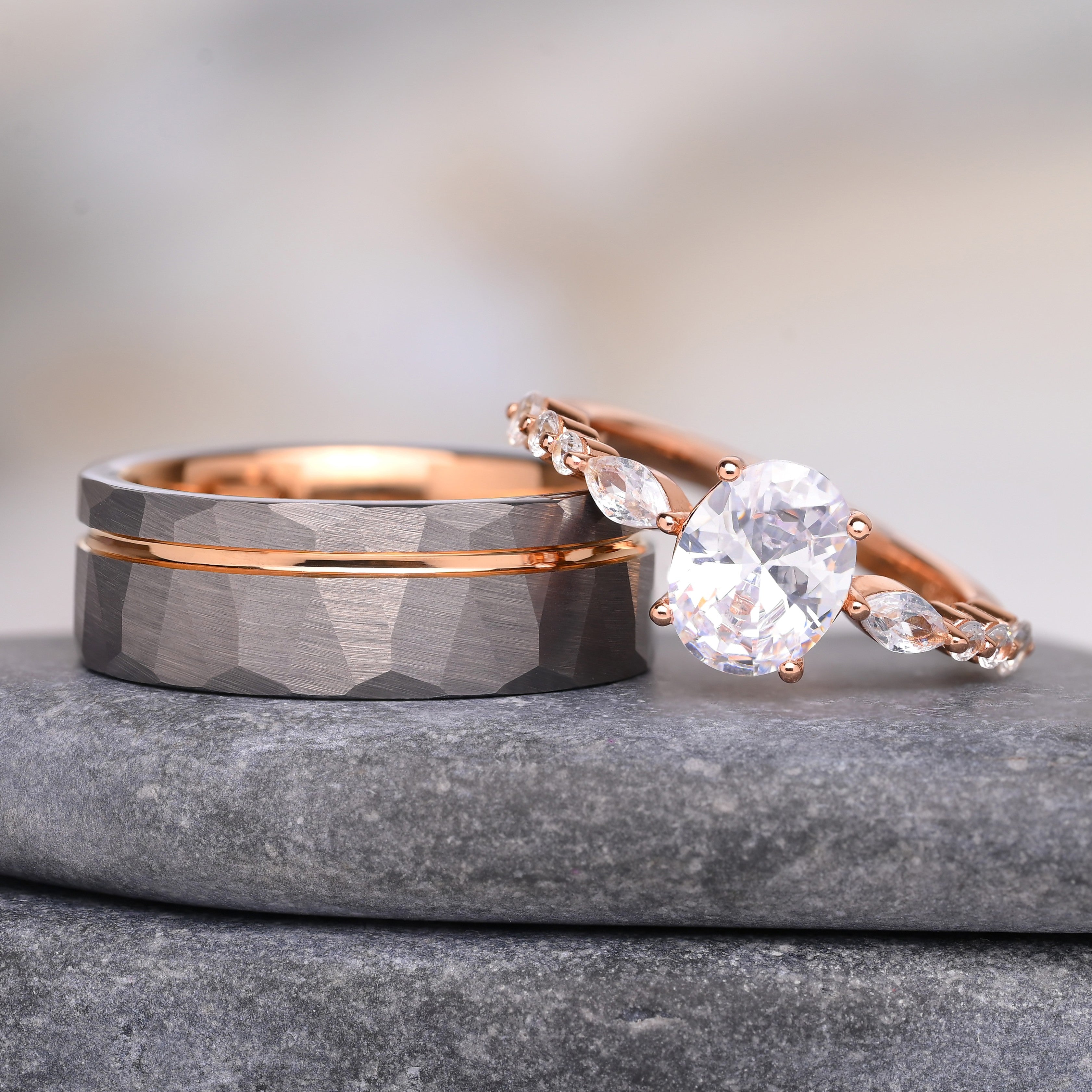 Couples Rings Sets - Monetto Bands