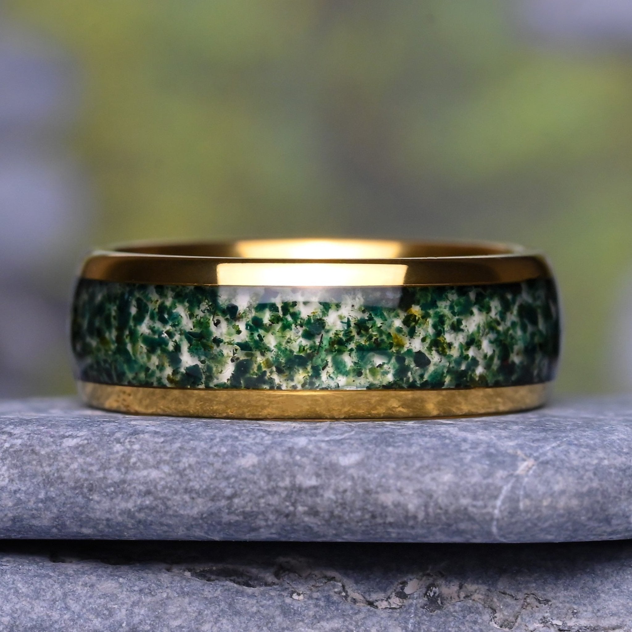 Catalyst - Ensemble de bagues en agate mousse