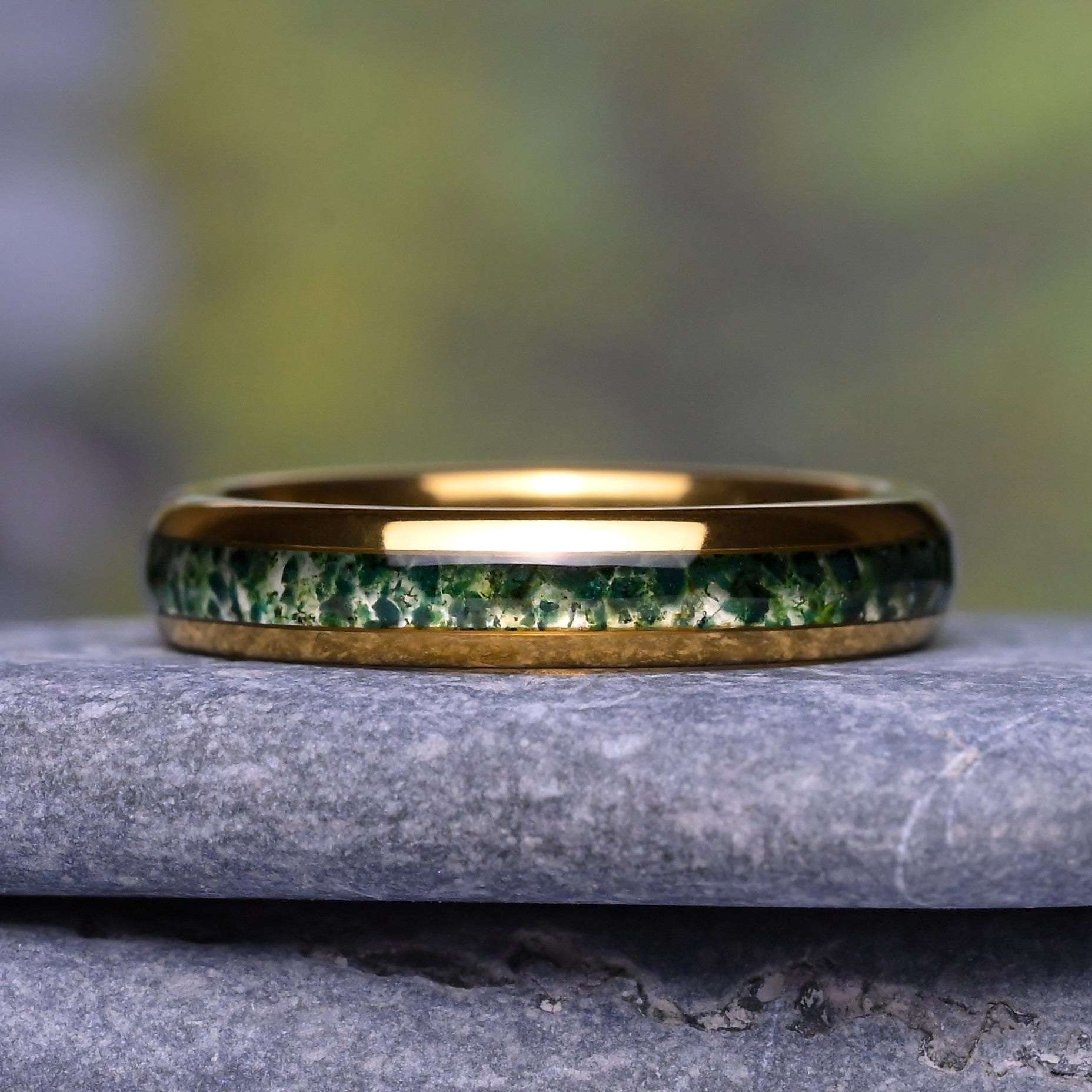 Catalyst - Ensemble de bagues en agate mousse
