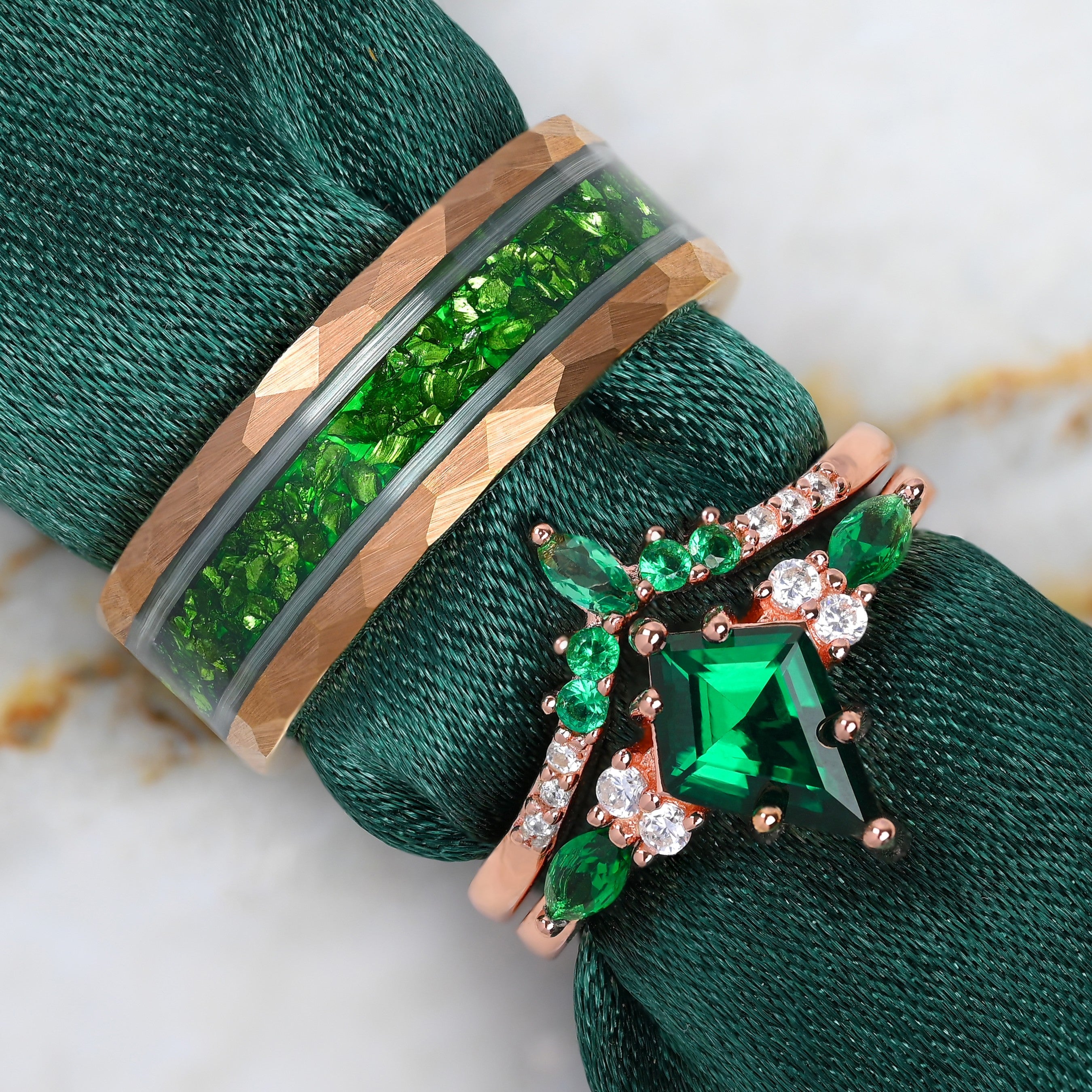 Ensemble d'anneaux magiques