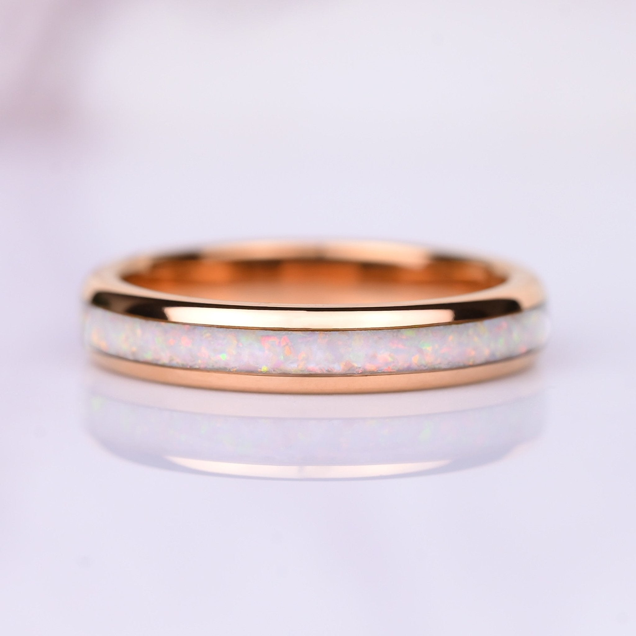 Opal - Ehering für Damen - WOLFRAM - Monetto Ringe