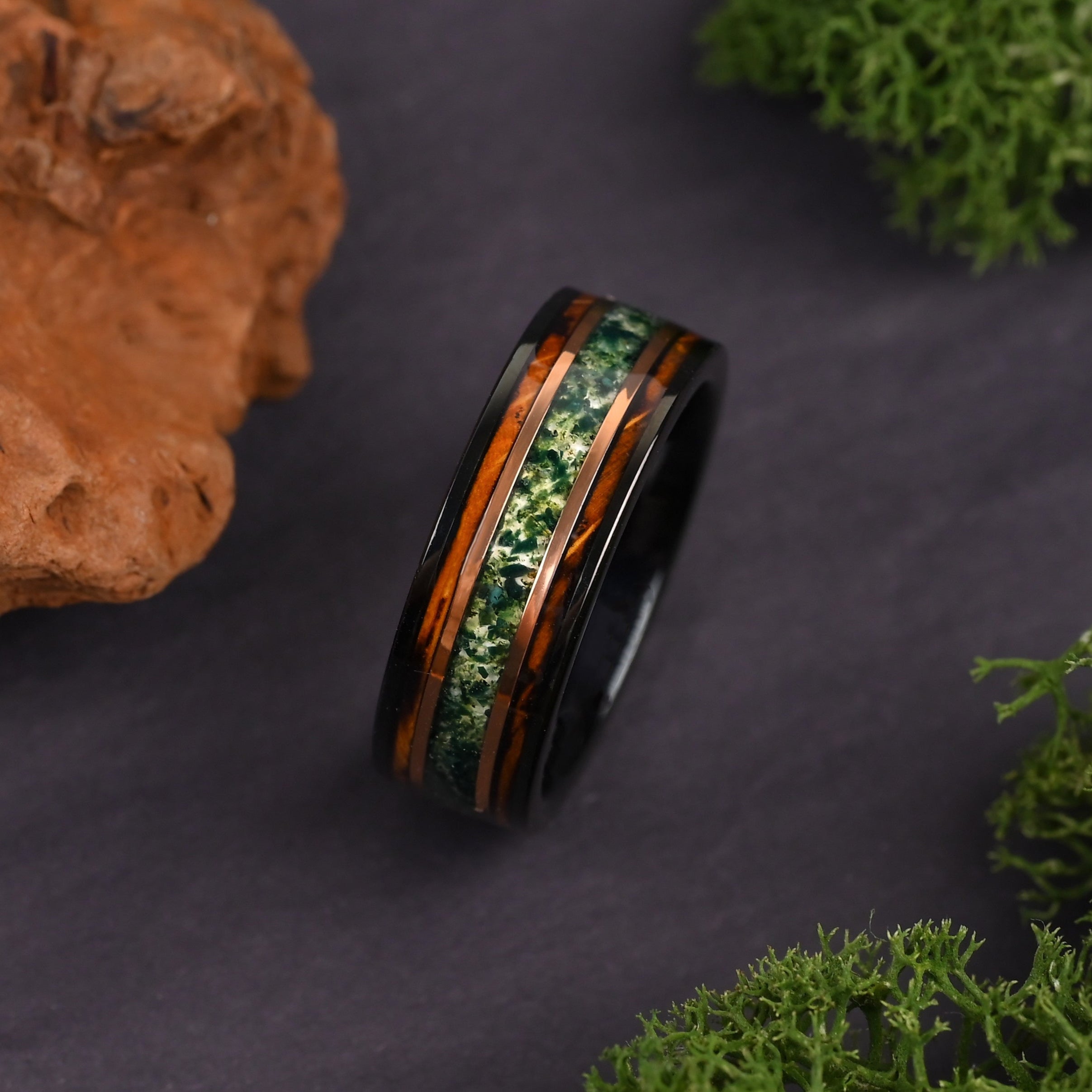 Forest Gold - Ensemble de bagues